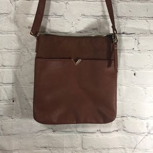 Primark cross body bag brown